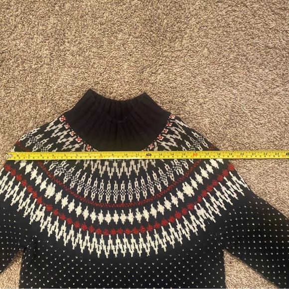 Eddie Bauer Fair Isle Sweater Sz Small - Picture 6 of 6